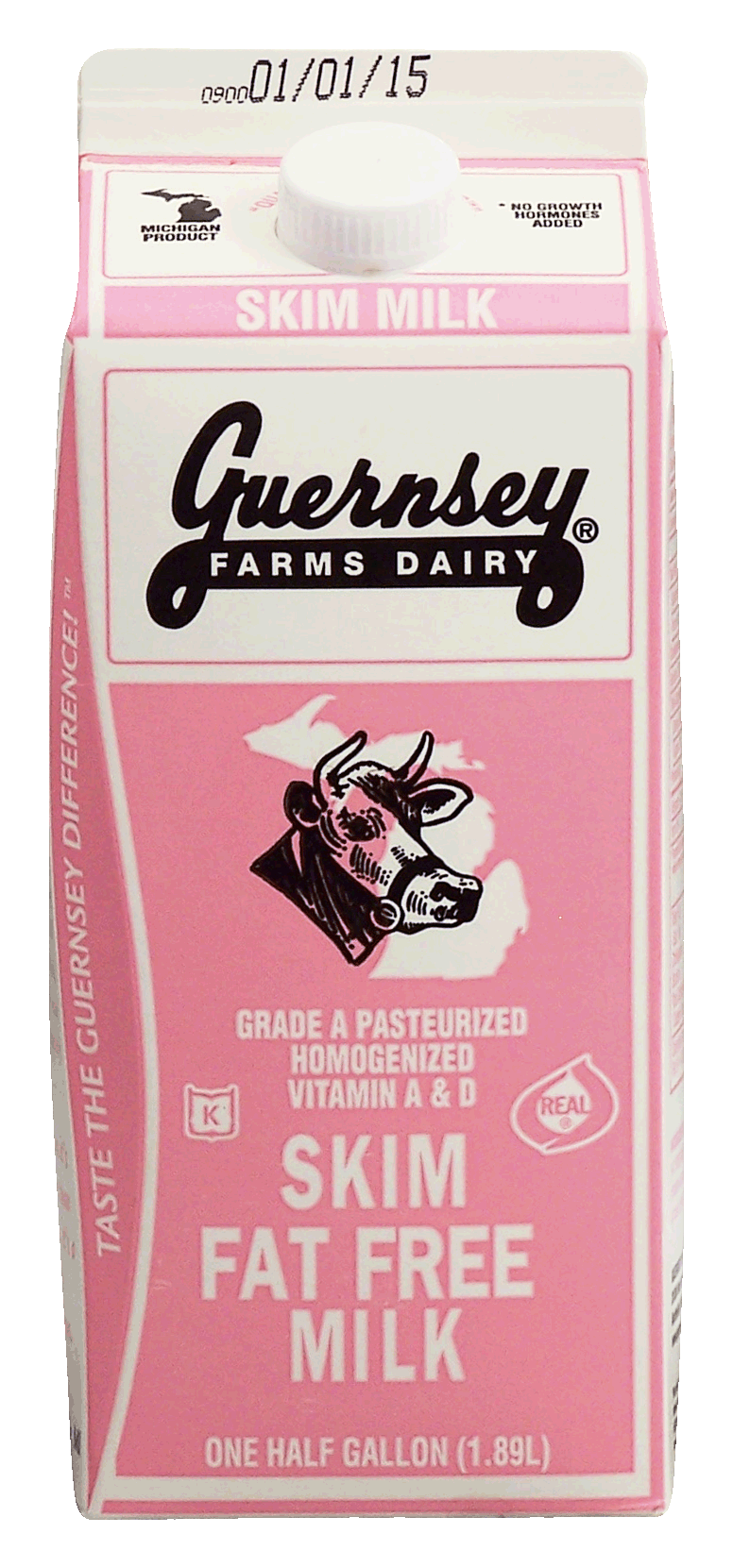 Guernsey Farms Dairy  fat free skim milk Full-Size Picture